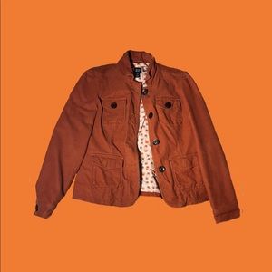 GAP Jacket Rust Colored Corduroy